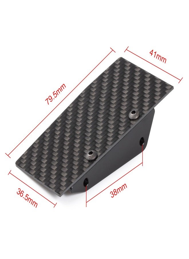 ZMHOBBY Carbon Fiber Boat Sliders Standard Sliders ESC Tray for RC Crawler 1/10 LCG Chassis Rails Power Wagon Cab Gspeed V3 V4 FS G-Shot (Standard Sliders) - Image 4
